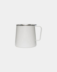 Custom stainless steel 12-oz insulated camp cup - White Powder