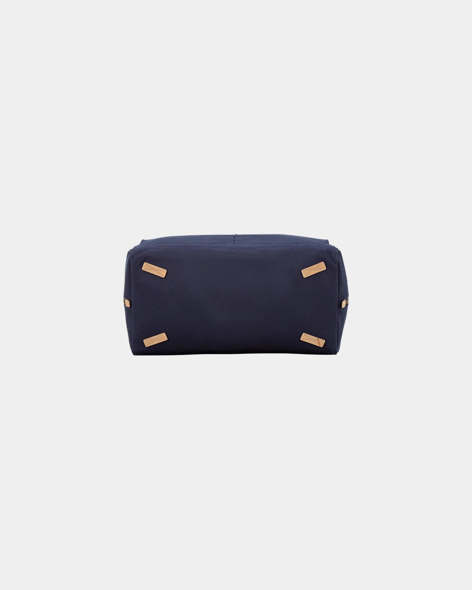 Custom cotton canvas leather weekender duffel bag - 1