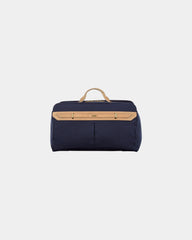 Custom cotton canvas leather weekender duffel bag - 9
