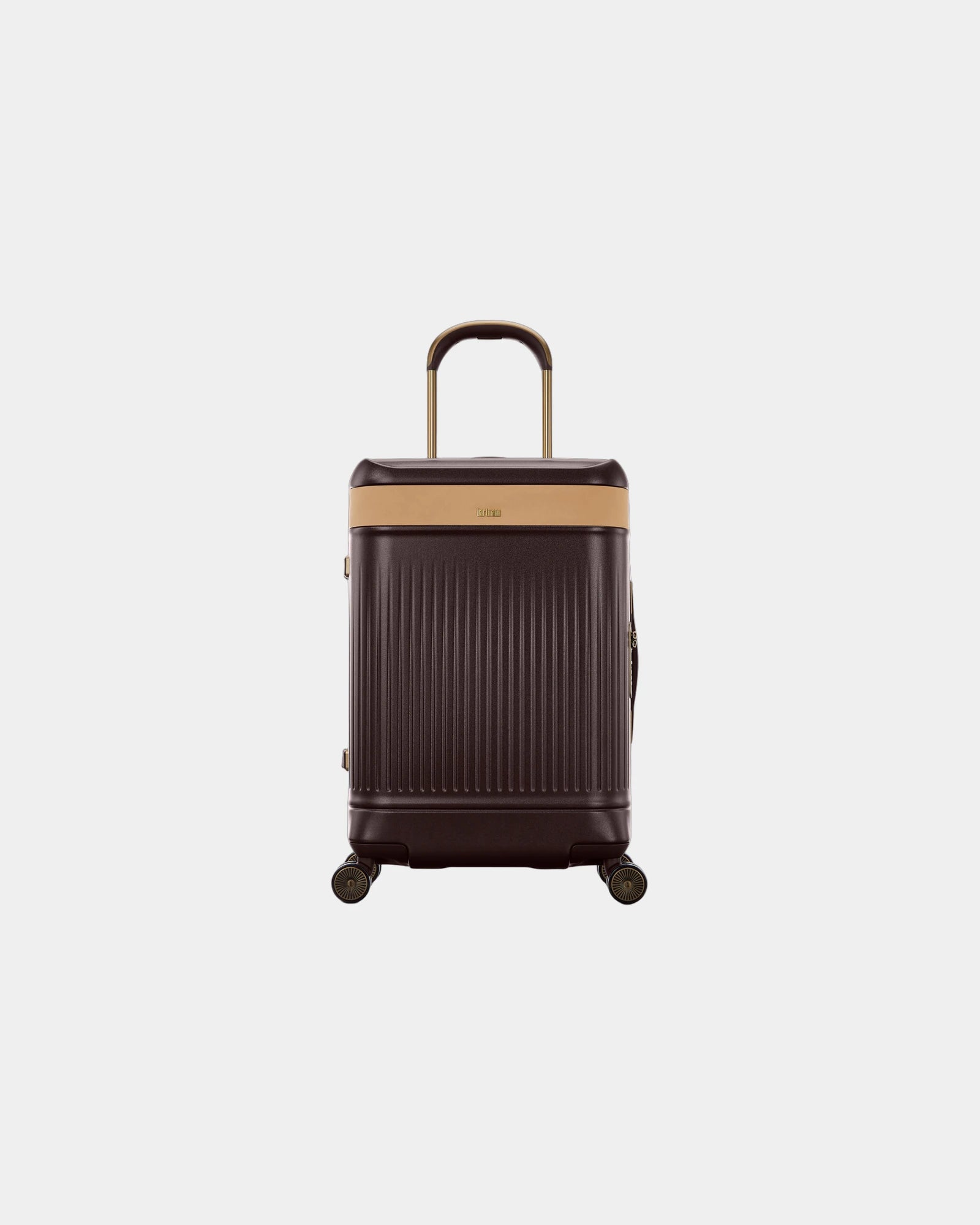 Custom polycarbonate leather 23" carry-on luggage - 1