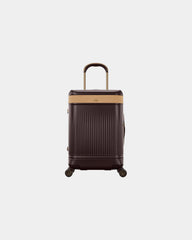 Custom polycarbonate leather 23" carry-on luggage - 1