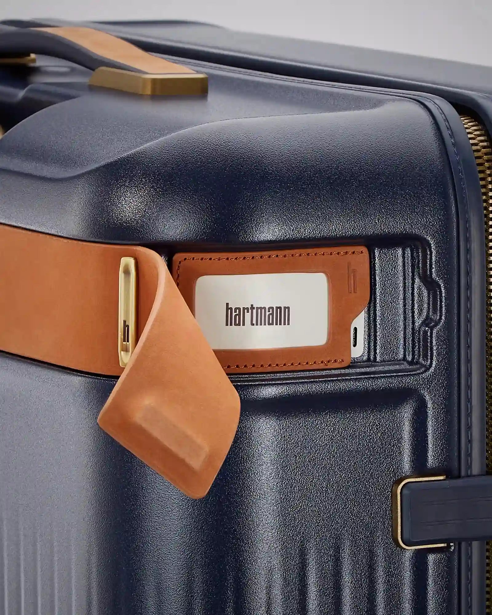 Custom polycarbonate leather 23" carry-on luggage - 4