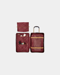 Custom polycarbonate leather 23" carry-on luggage - 10