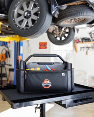 Custom recycled RPET open top tool bag organizer - 11