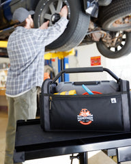 Custom recycled RPET open top tool bag organizer - 12