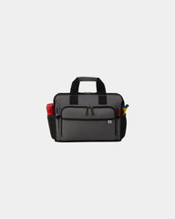 Custom RPET tool bag with reinforced bottom, 13 inches - Dark Grey