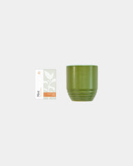 Custom soy candle planter 6 oz ceramic pot gift - 2