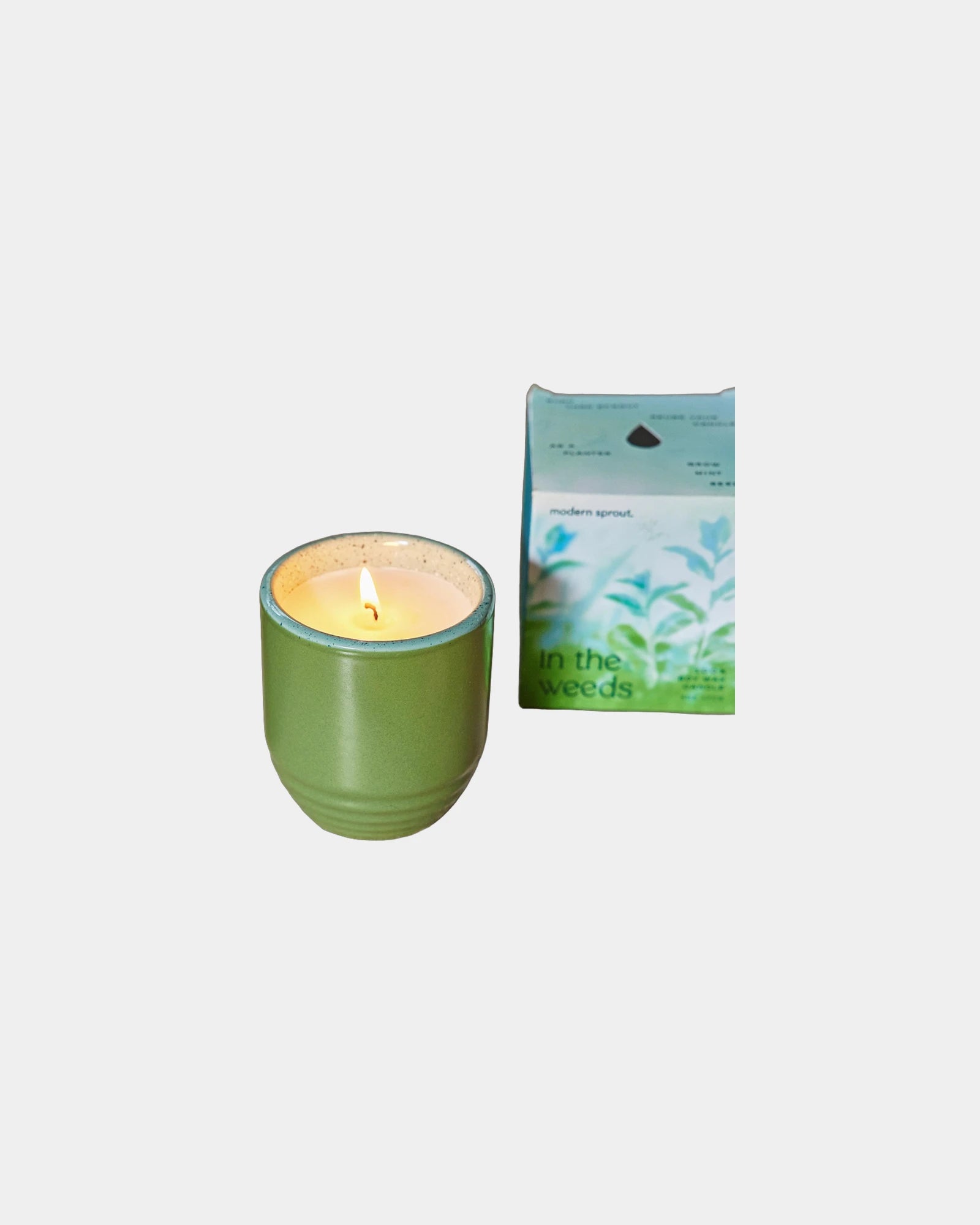 Custom soy candle planter 6 oz ceramic pot gift - 10