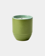 Custom soy candle planter 6 oz ceramic pot gift - 1