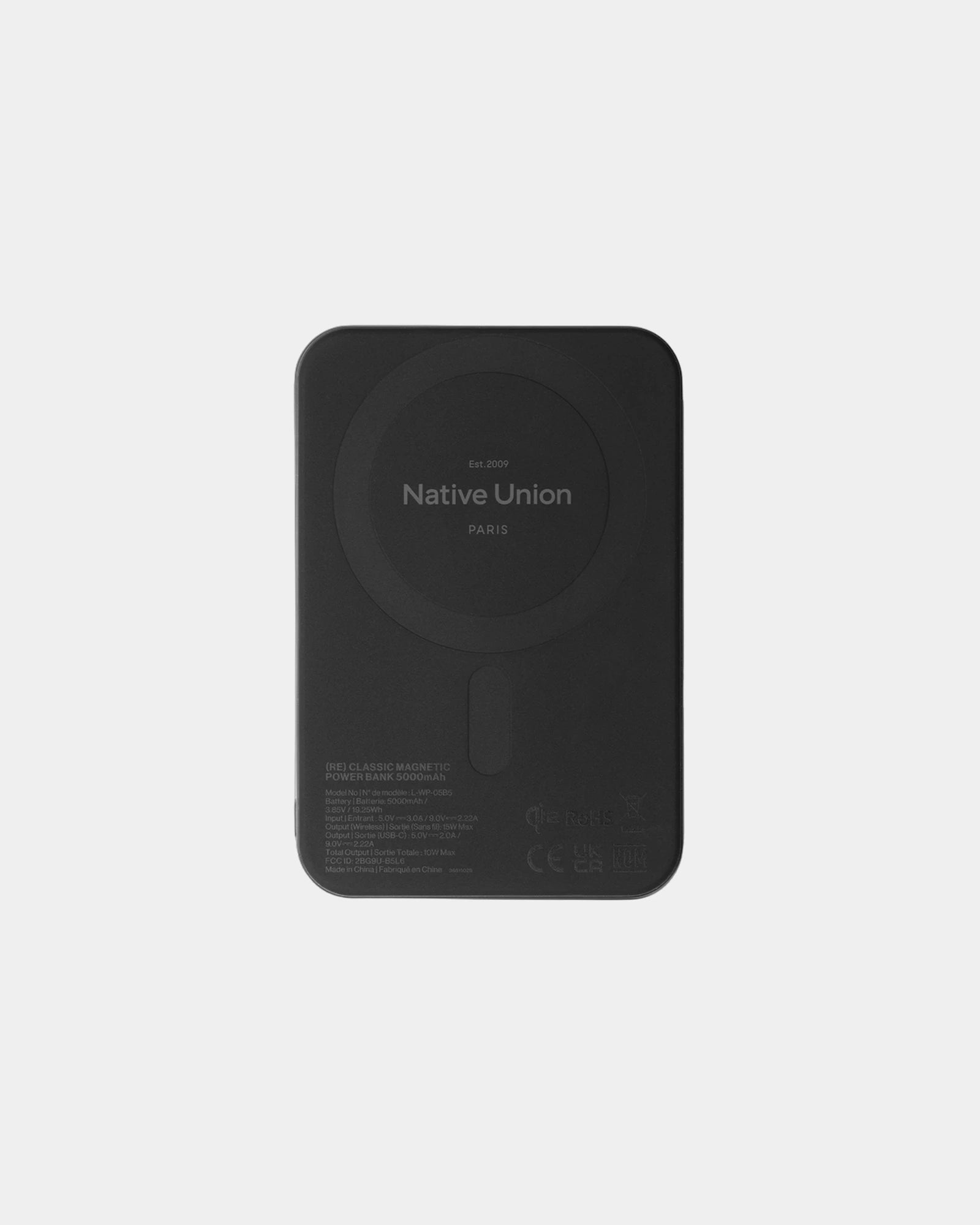 Custom magnetic power bank Native Union (RE)Classic 5000mAh - 12