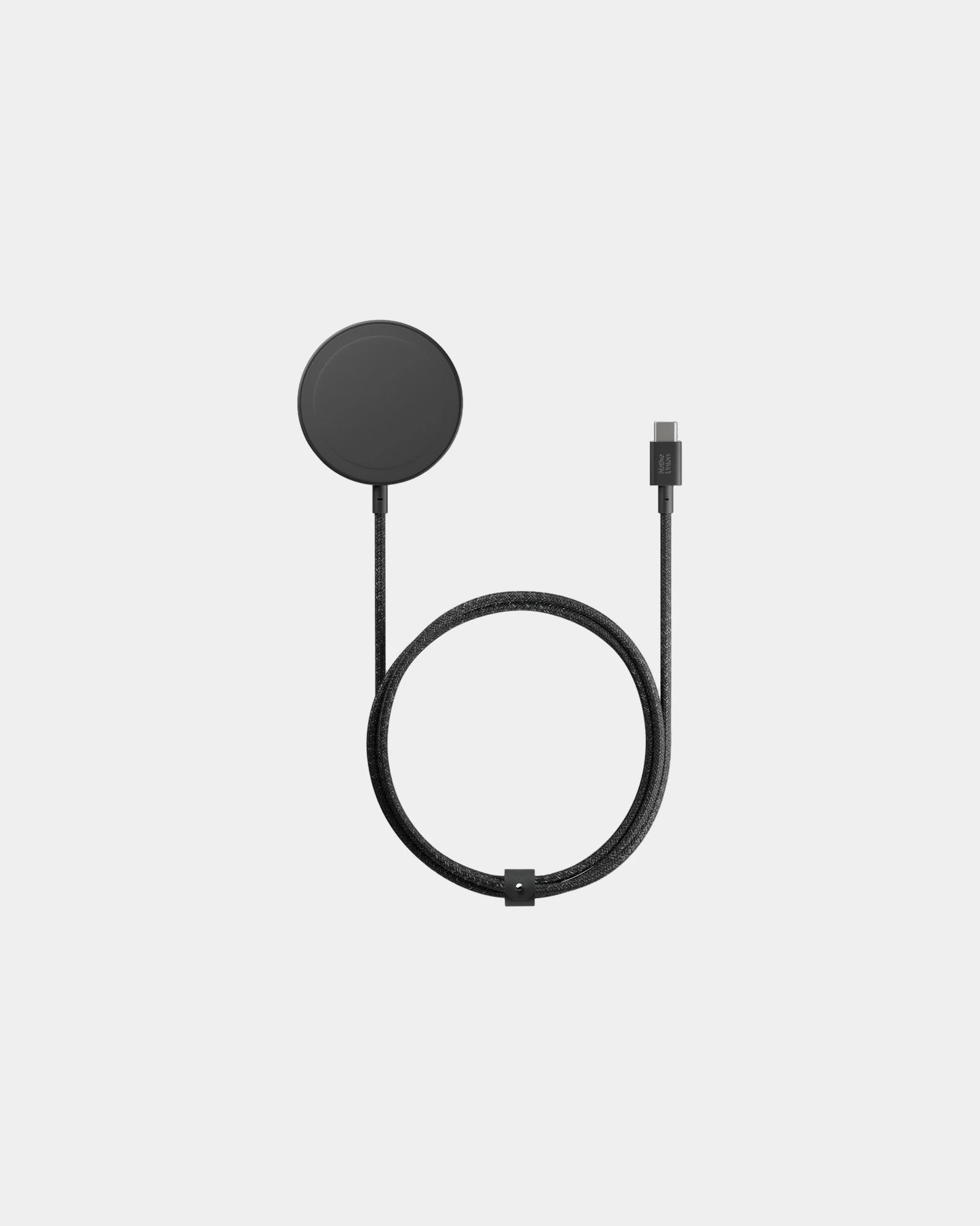 Custom wireless charger with Qi2 fast charging stand - Black