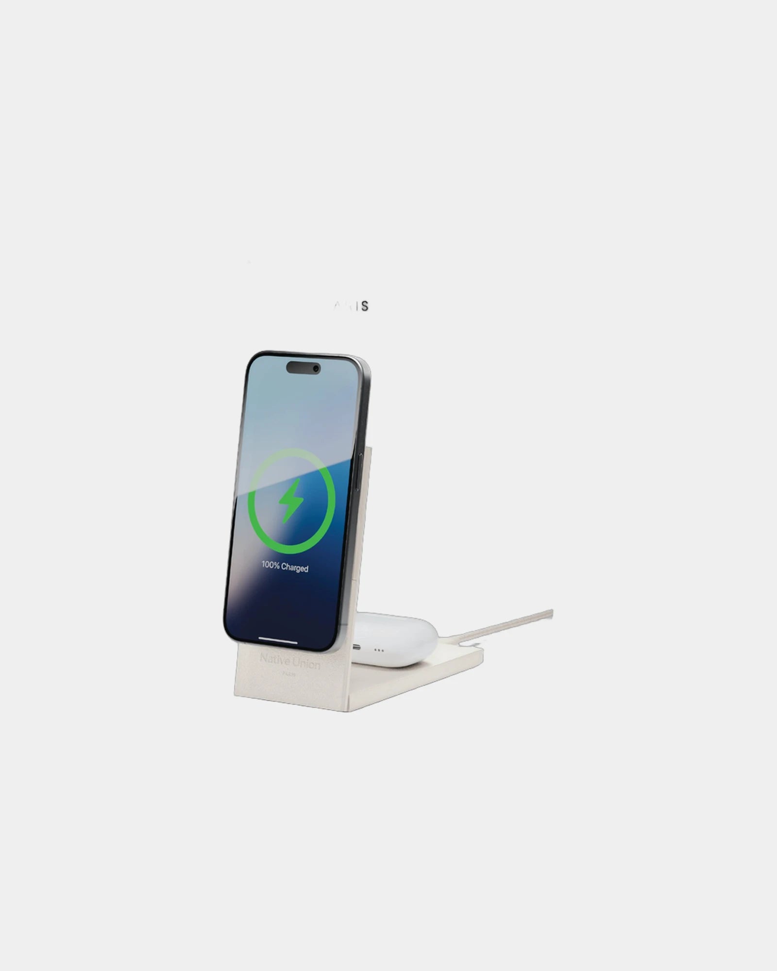 Custom Qi2 wireless charger 2-in-1 MagSafe compatible - 5