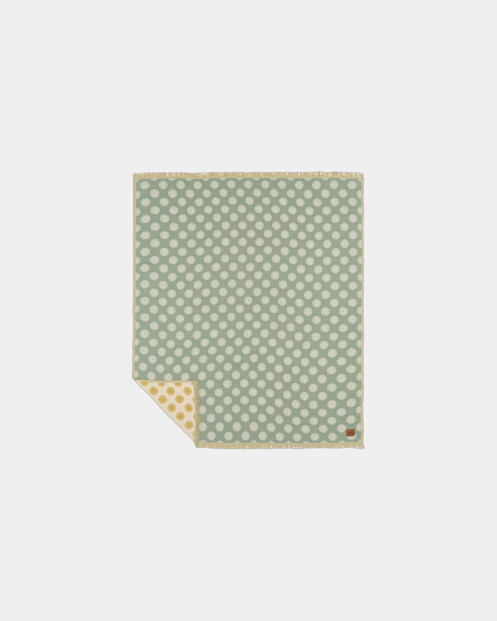 Custom cotton 80 x 66 in throw blanket embroidered - 1