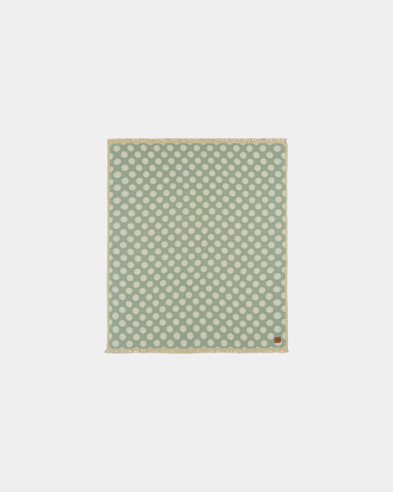 Custom cotton 80 x 66 in throw blanket embroidered - Sundazed
