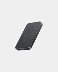 Custom recycled power bank Anker MagGo 10,000 mAh - Black