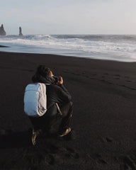 Custom recycled polyester laptop backpack 16" - 14