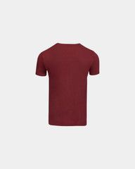 Custom recycled triblend unisex T-shirt - Cardinal Black Triblend