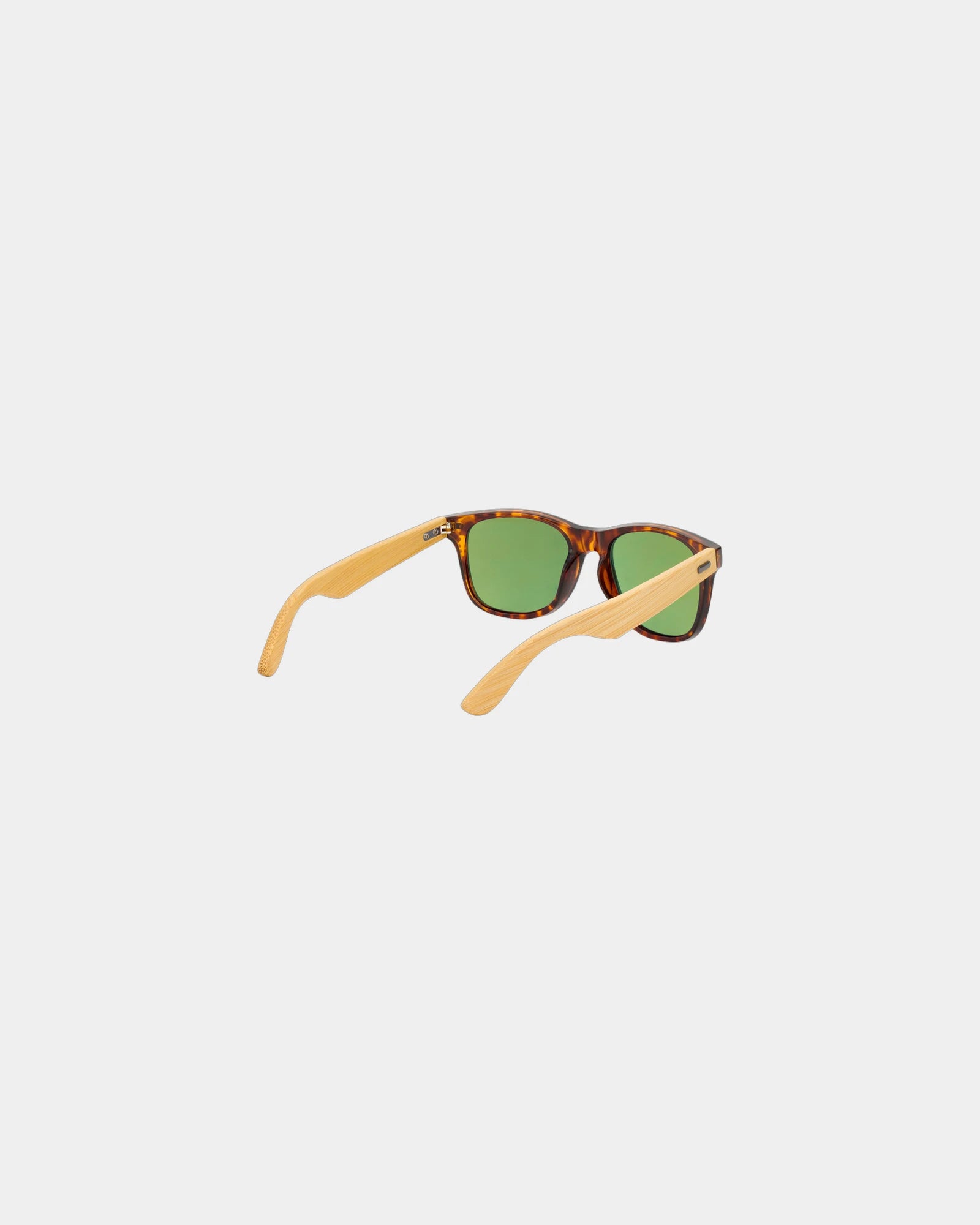 Custom recycled bamboo sunglasses tortoise frame - 1