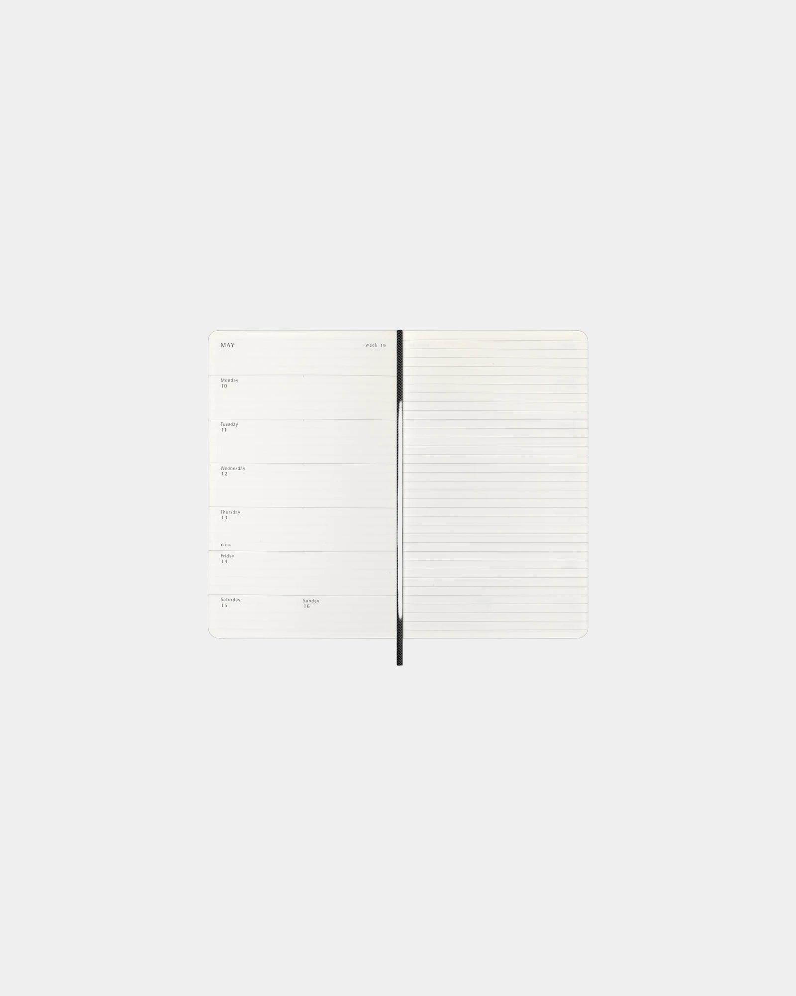 Custom 12-month weekly planner Moleskine Large 2027 - 3