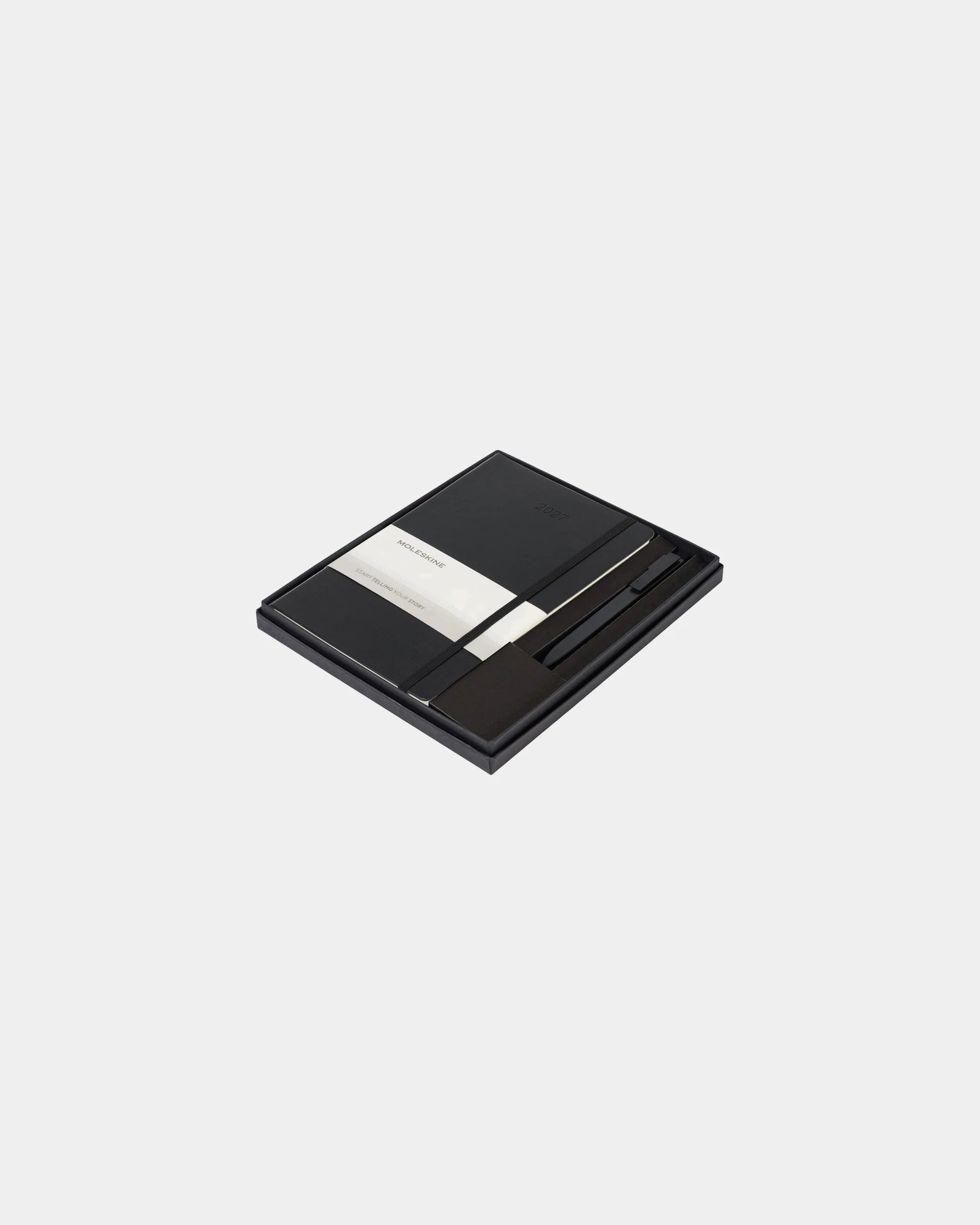 Custom Moleskine Hard Cover Large 2027 Planner - Black
