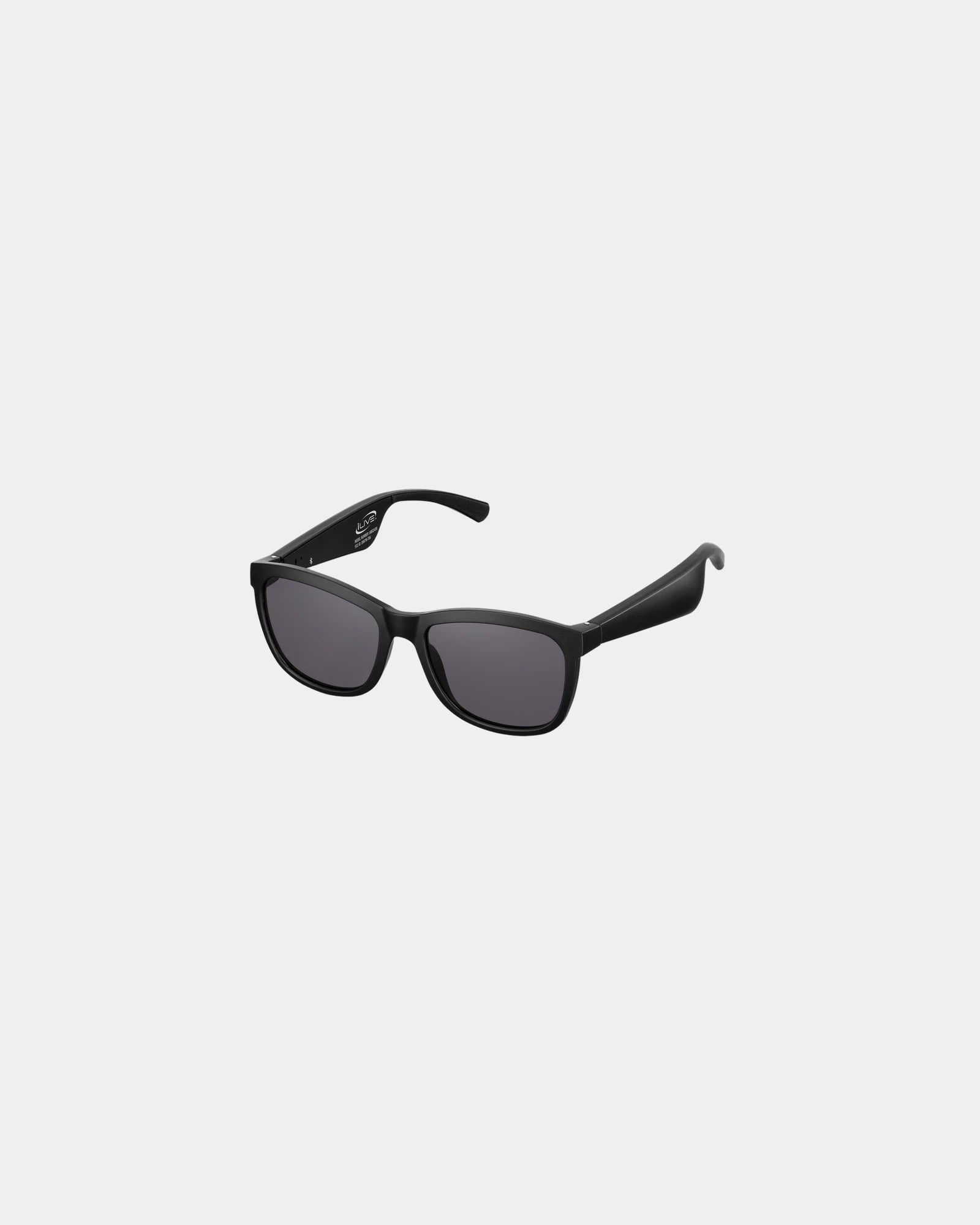 Custom Bluetooth sunglasses with open ear audio - Black