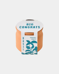Custom terracotta grow kit gift for big congrats - 2