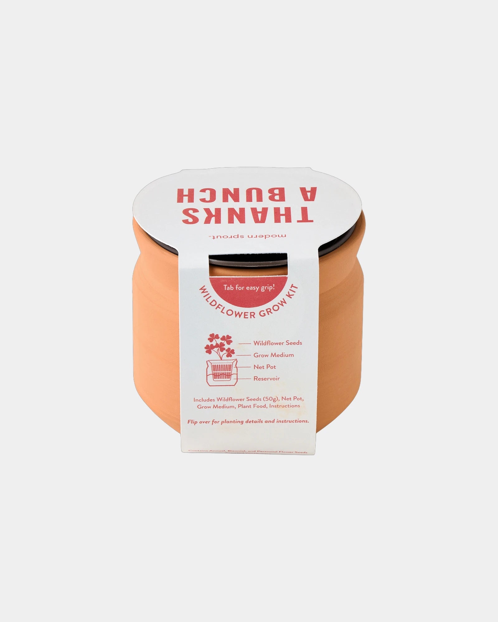 Custom terracotta thank you grow kit gift - 4