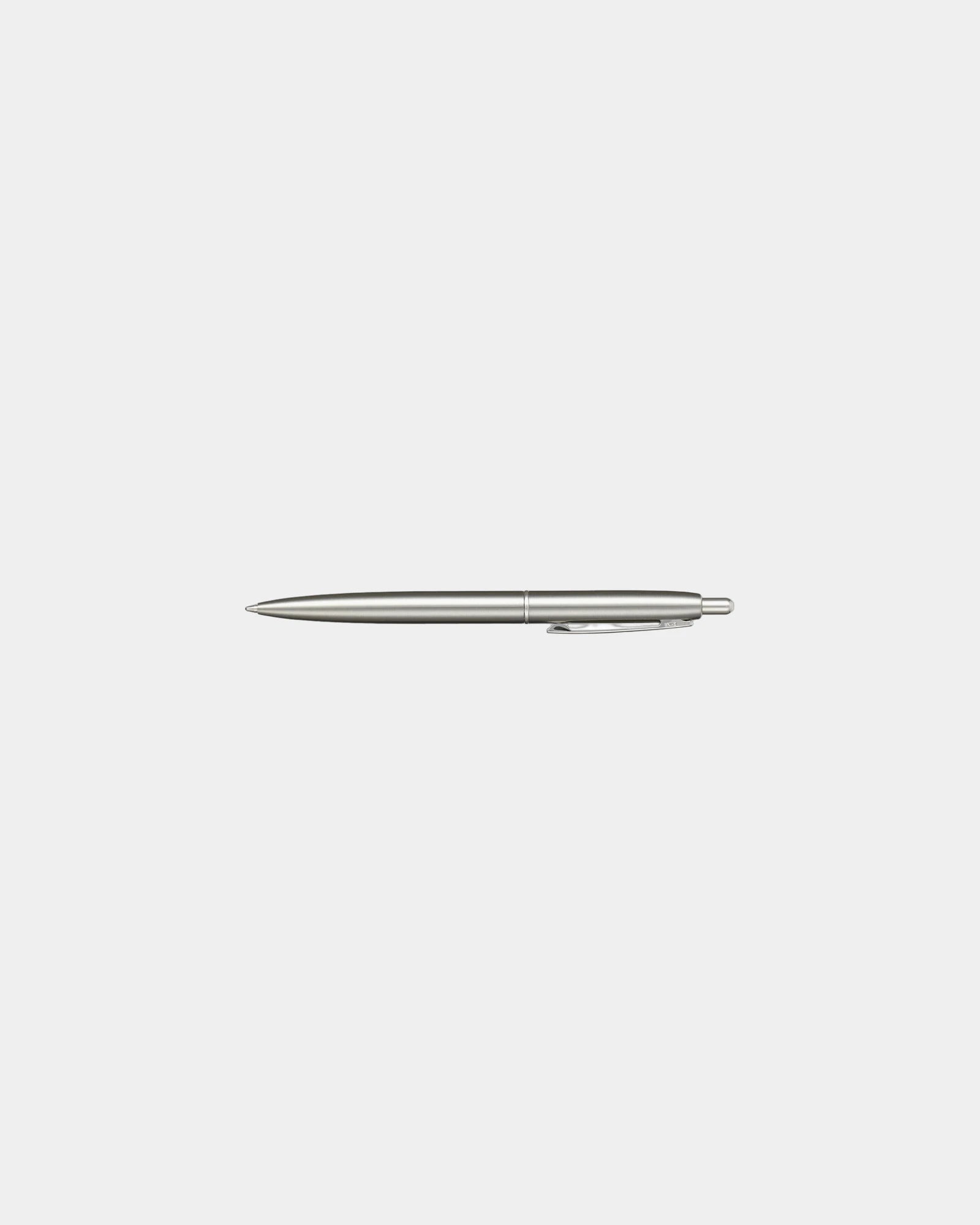 Custom recycled stainless steel ballpoint pen 5.43" - 1