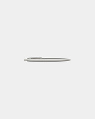 Custom recycled stainless steel ballpoint pen 5.43" - Silver (Sl)