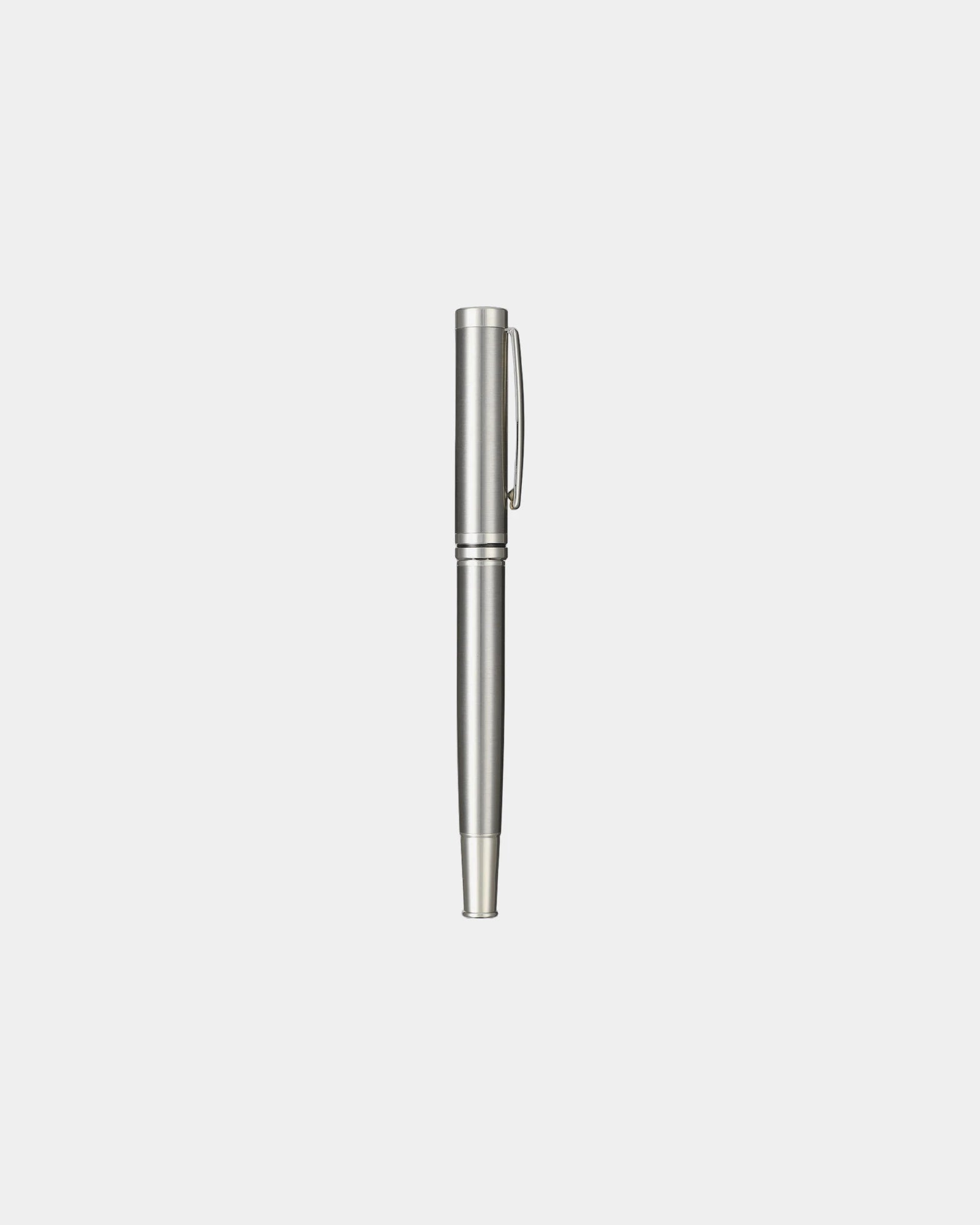 Custom recycled steel rollerball pen laser engraved - 3