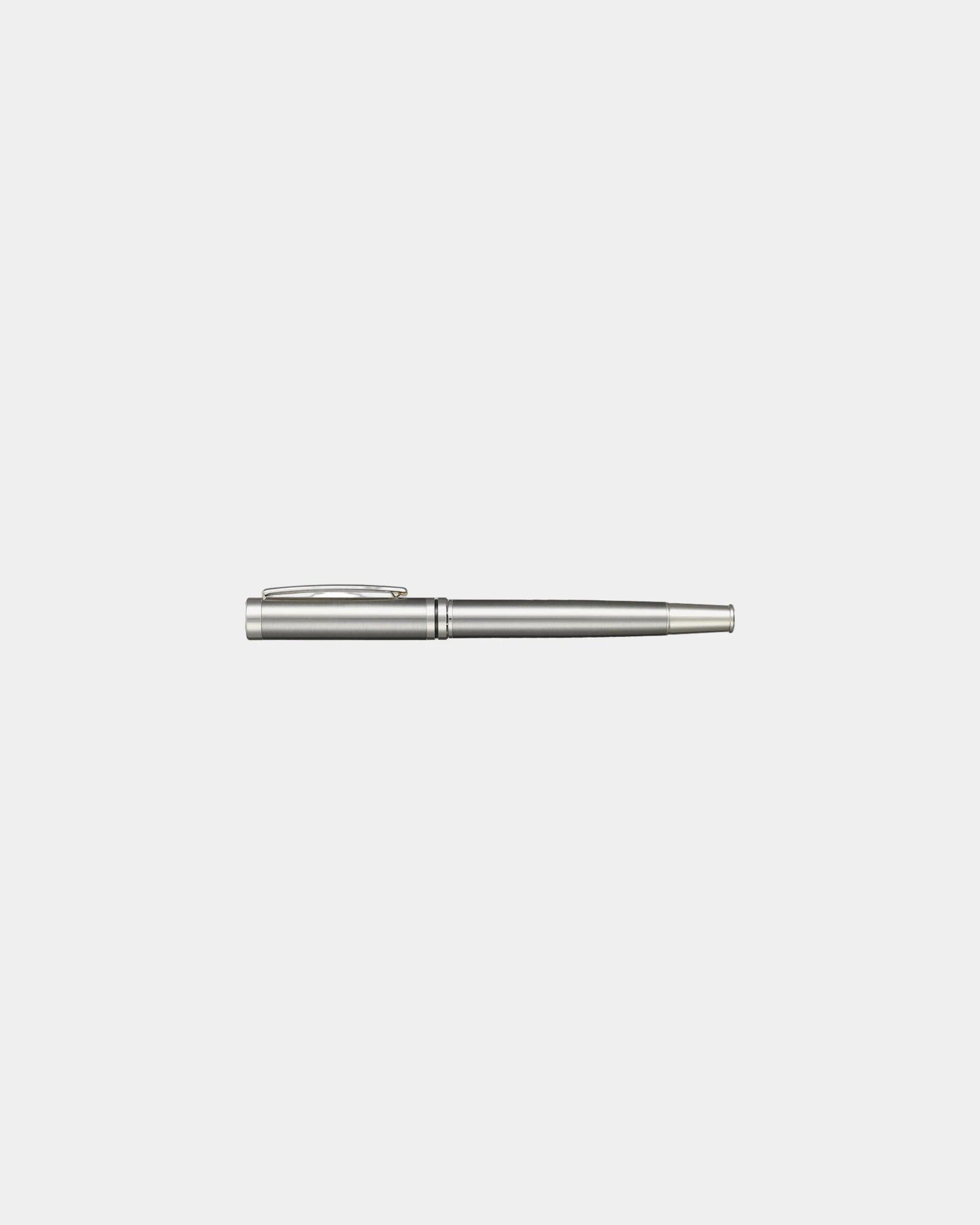Custom recycled steel rollerball pen laser engraved - 2