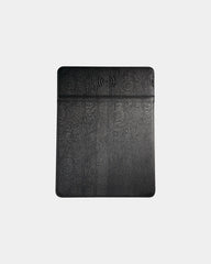 Custom wireless charging mouse pad with phone stand - Black (Bk)