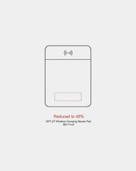 Custom wireless charging mouse pad with phone stand - 2