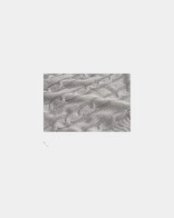 Custom cable knit sherpa blanket 50" x 60" - 15