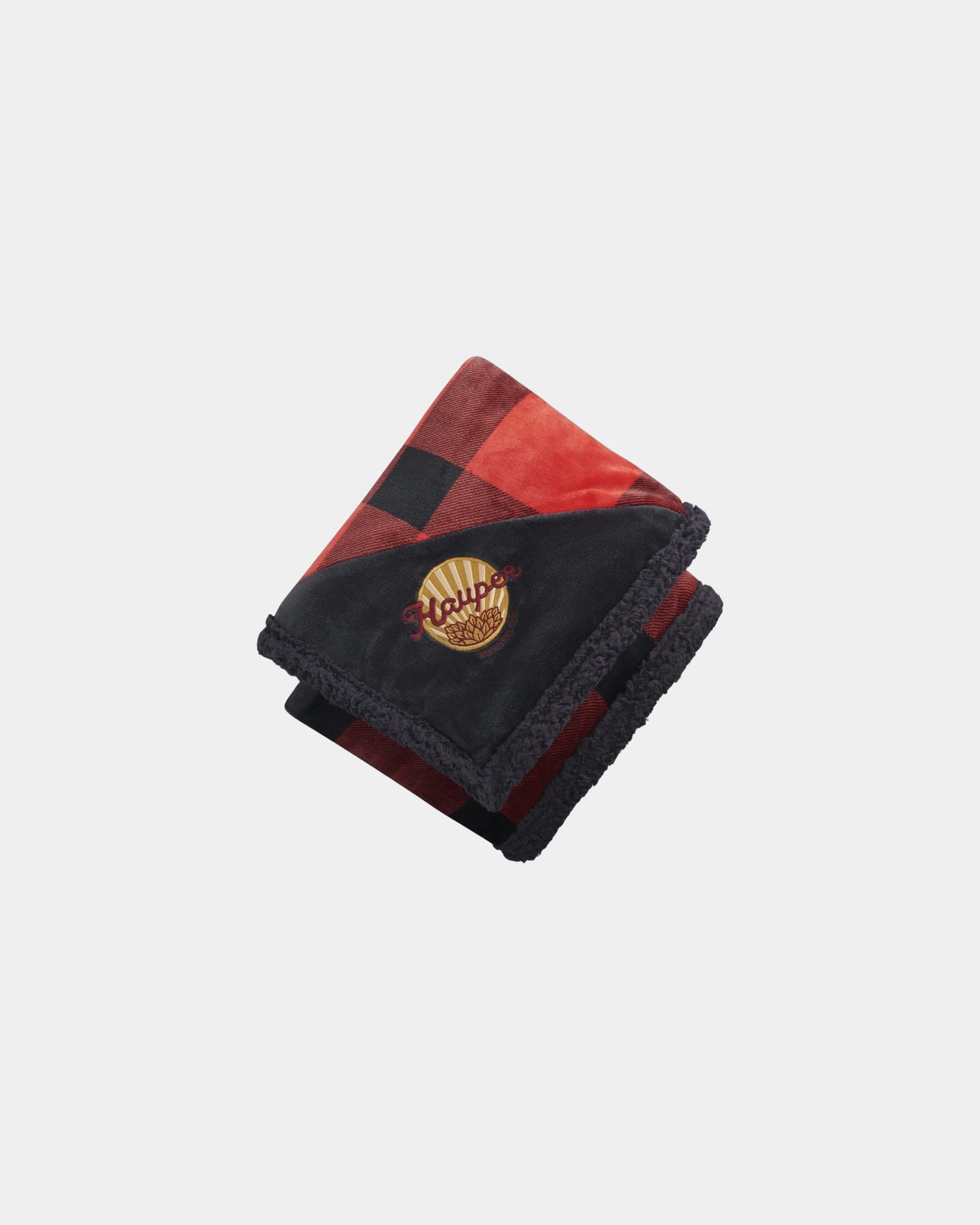 Custom buffalo plaid sherpa blanket 50" x 60" - 7