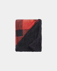 Custom buffalo plaid sherpa blanket 50" x 60" - 1