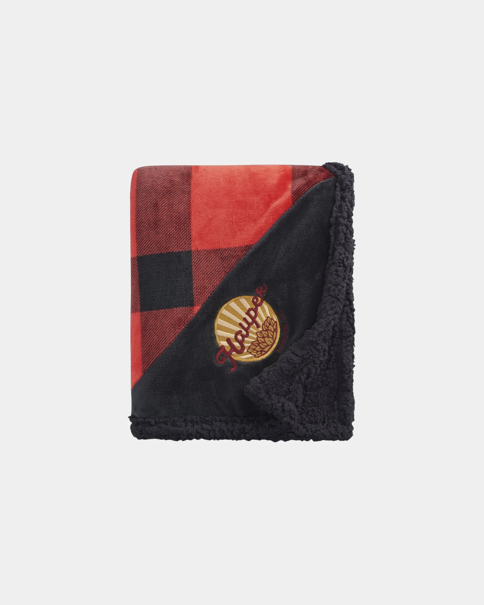 Custom buffalo plaid sherpa blanket 50" x 60" - 6