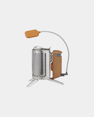 Custom wood-burning camp stove with charging capability - 3