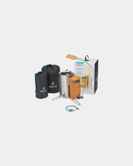 Custom wood-burning camp stove with charging capability - 4