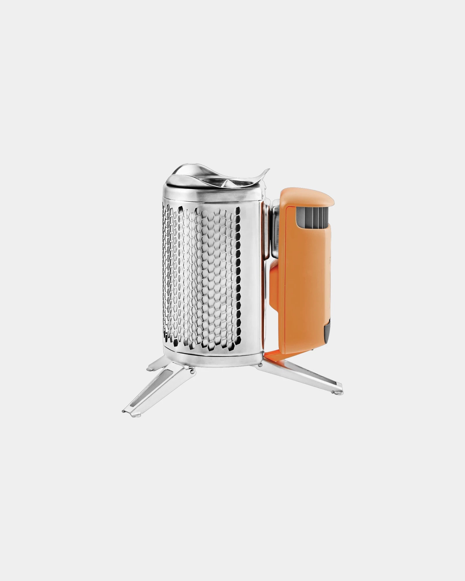 Custom wood-burning camp stove with charging capability - 9