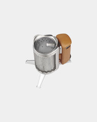 Custom wood-burning camp stove with charging capability - 8