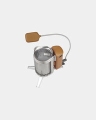 Custom wood-burning camp stove with charging capability - 7