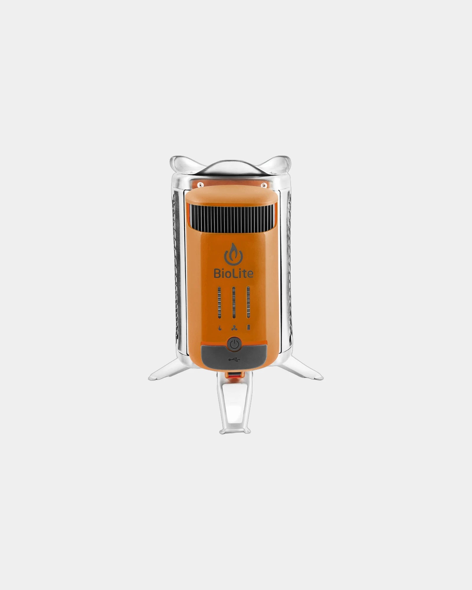 Custom wood-burning camp stove with charging capability - 2