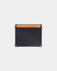 Custom 3,200mAh solar panel power bank charger - Orange (Or)