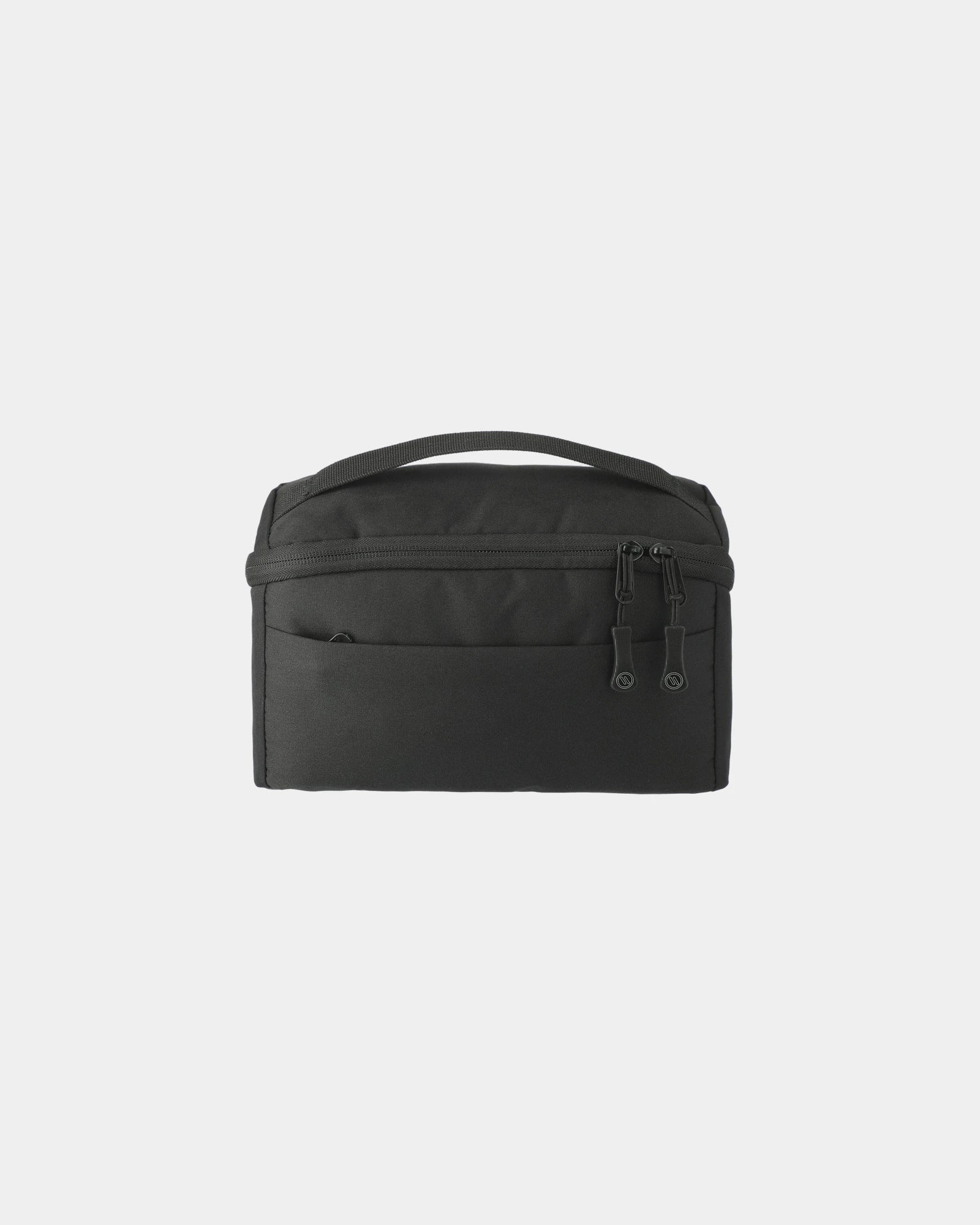 Custom polyester travel pouch organizer - Black (Bk)