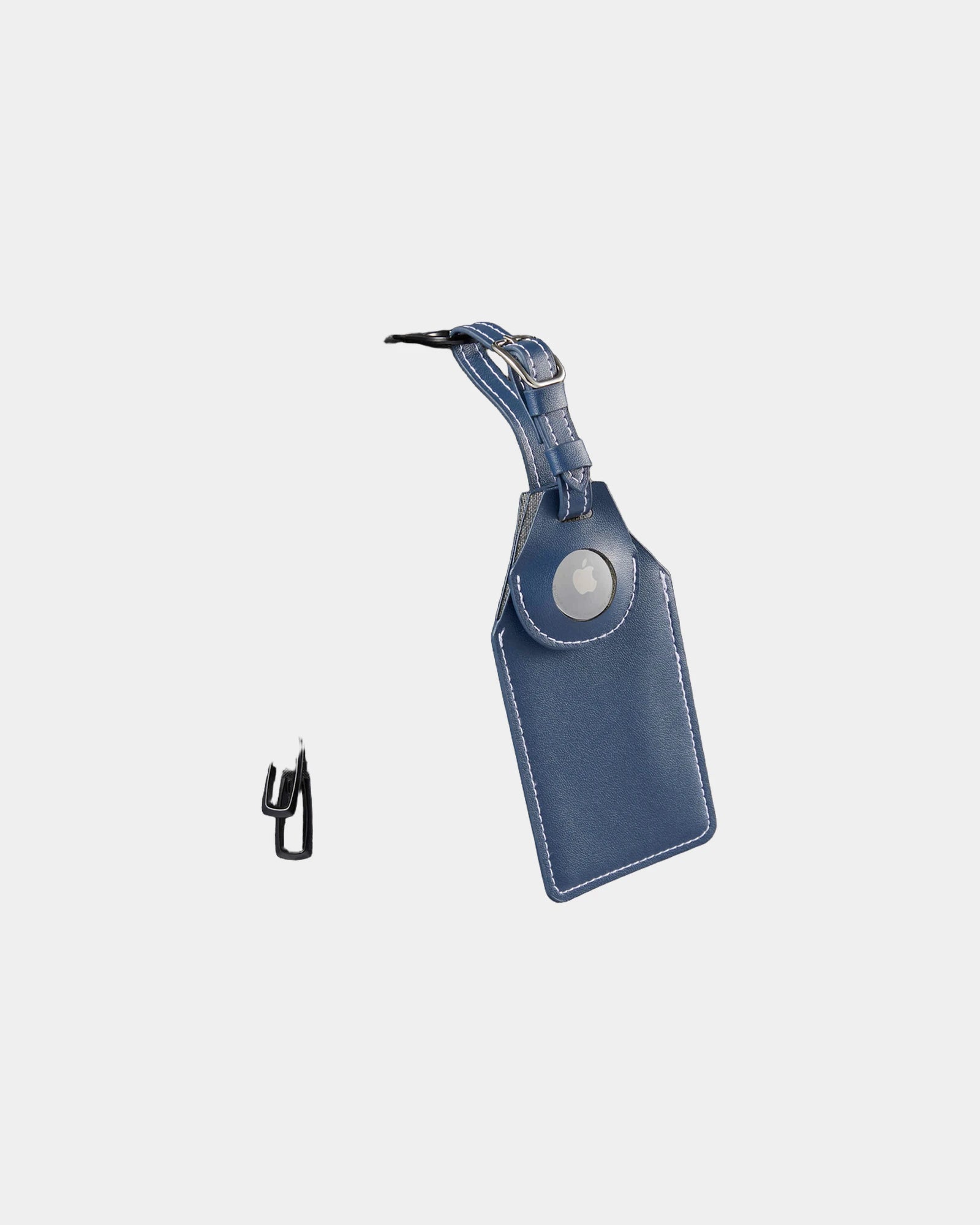 Custom RPET luggage tag with AirTag holder - 11