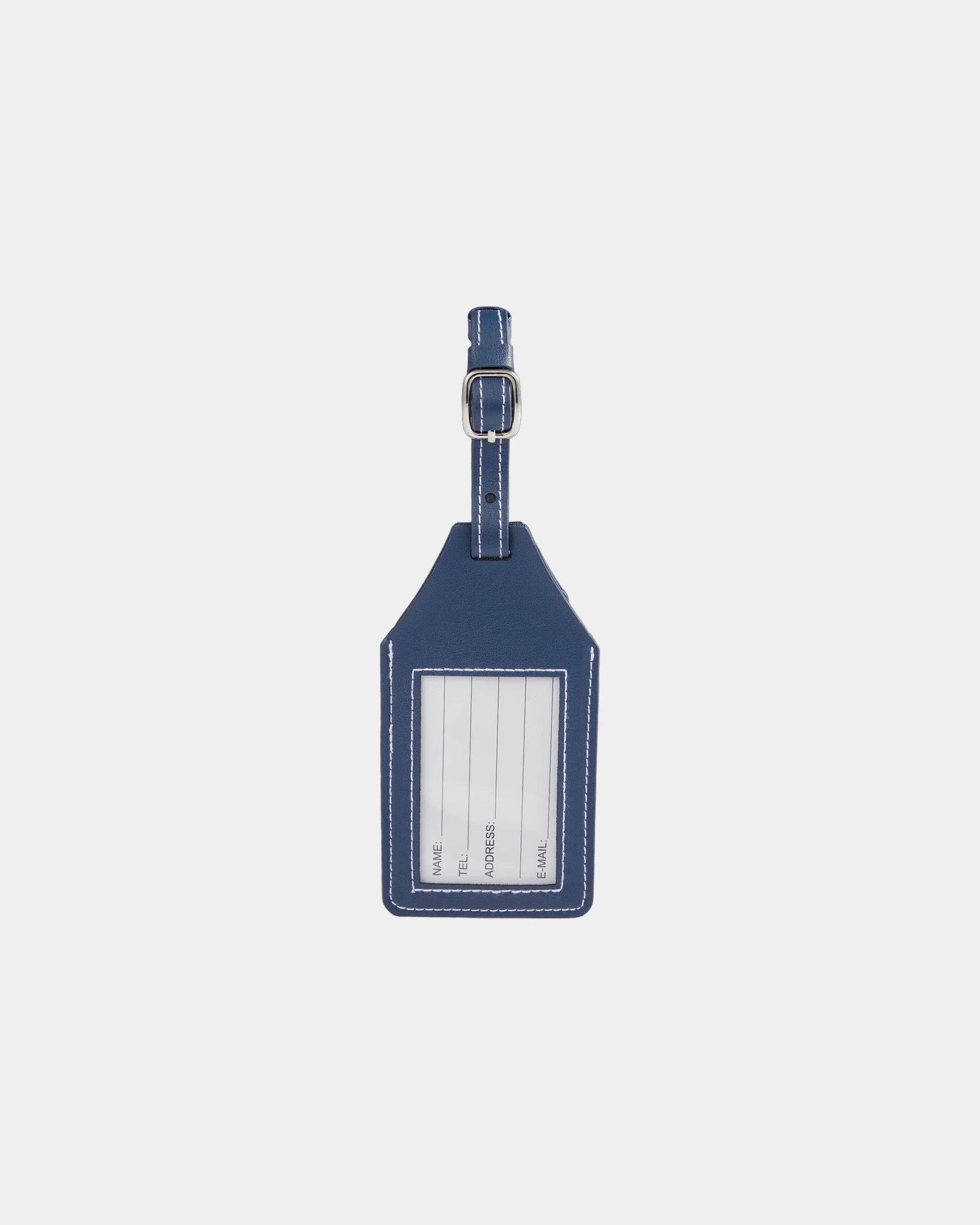 Custom RPET luggage tag with AirTag holder - 15