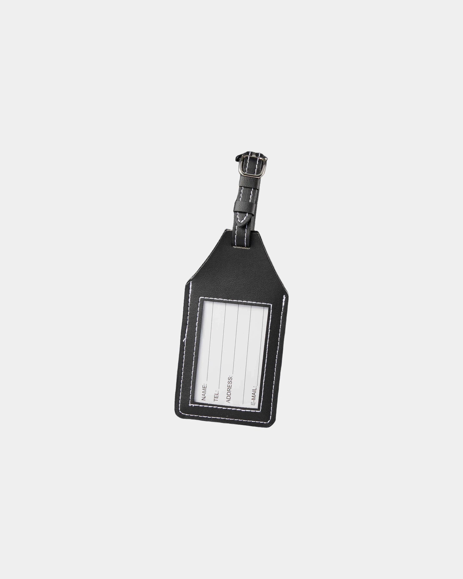 Custom RPET luggage tag with AirTag holder - 2