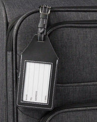 Custom RPET luggage tag with AirTag holder - 10