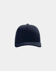 Custom mesh-back trucker cap with R-Flex closure - Navy